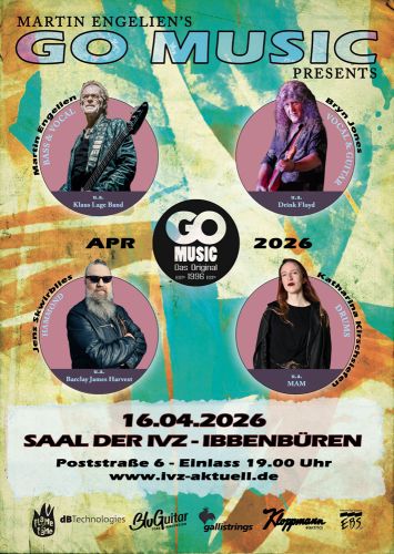 Tickets für GO MUSIC im APRIL am 16.04.2026 - Karten kaufen